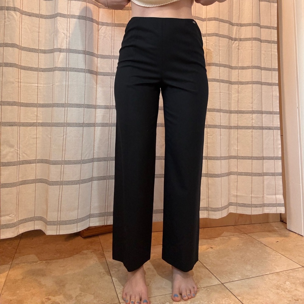 Vintage Chanel 100% Wool Trousers (Cruise 2000 Collection) - Picture 2 of 9